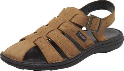 JCube Men TAN Sandals