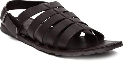 Invictus Men Tan Sports Sandals