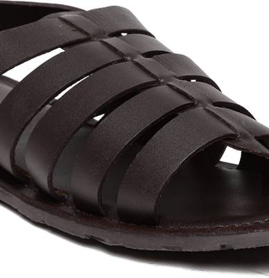 Invictus Men Tan Sports Sandals