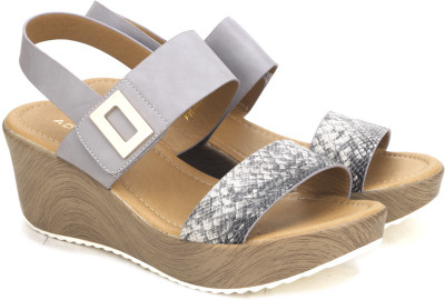 

Addons Women GREY Wedges