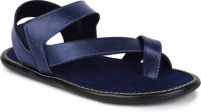 Adreno Men Navy Blue Sandals