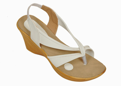 

Bare Soles Women White Wedges