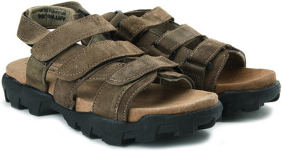 41% OFF on Andrew Scott Men Mehandi Sandals