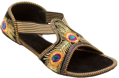 Handicraft Women Flats(Multicolor , 41 Euro)