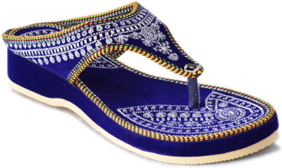 

Myra Women Blue Wedges