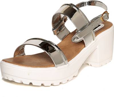 Ten Women Grey Heels