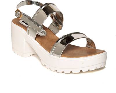 Ten Women Grey Heels