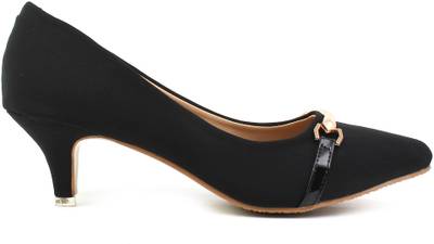 Shuberry Women Black Heels