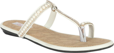 

Zachho Women White Flats