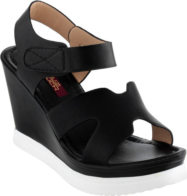 

Shuz Touch Women BLACK Wedges
