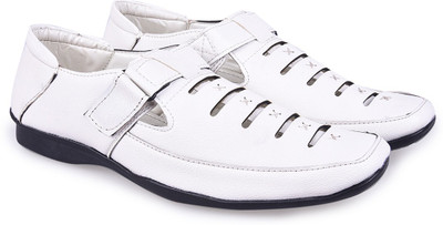 

Andrew Scott Men White Sandals
