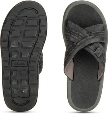 Clarks Men TAN NUBUCK Sports Sandals