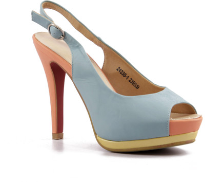 

Willywinkies Women Blue Heels