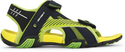 Cozy Men Attractive Green::Chic Black Sandals
