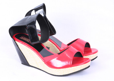 

Port Women RED Wedges