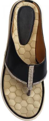 Hansx Men Black Flats