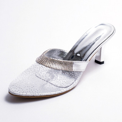 

Hepburnette Women Silver Heels