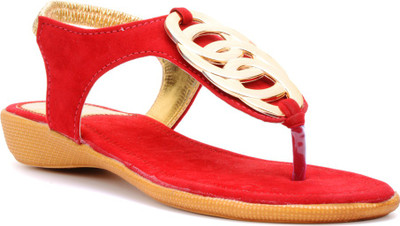 

Bruno Manetti Women Red Flats