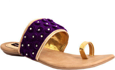 46% OFF on Trilokani Super Fancy Women Purple Flats 46% OFF on Trilokani Super Fancy Women Purple Flats