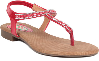 

MSC Women Red Flats