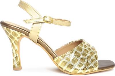 Dressberry Women Gold Heels