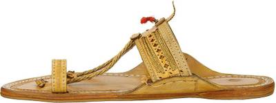 eKolhapuri Men Yellow Sandals