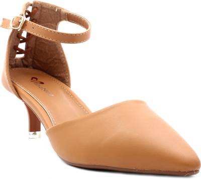 Shuberry Women Tan Heels