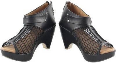 Nshell Women BLACK Heels