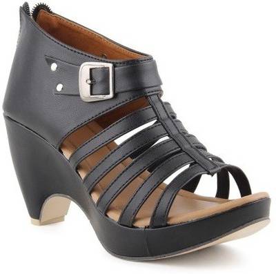 Nshell Women BLACK Heels