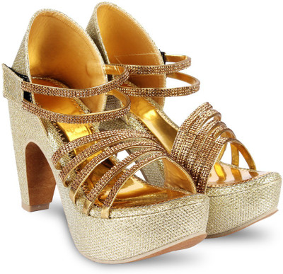 

Anand Archies Girls Wedges(Gold