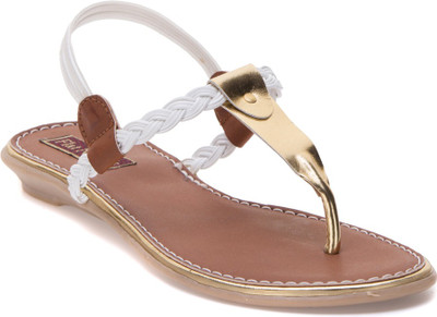 

Flat n Heels Women White Flats