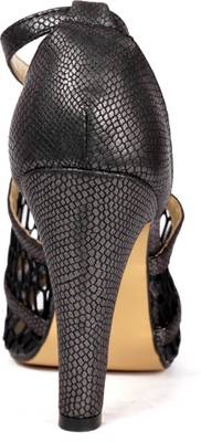 V4Styles Women SILVER Heels