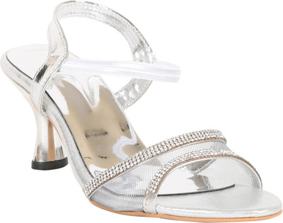 

Adorn Women Silver Heels