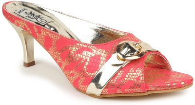 

Sindhi Footwear Women Pink Heels