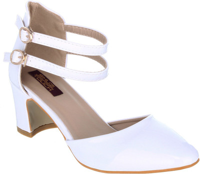 

Shuz Touch Women WHITE Heels