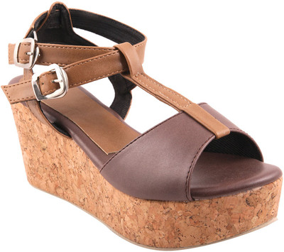

Adorn Women Brown Wedges