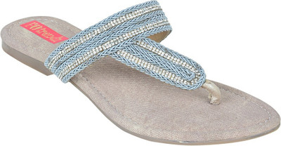 

Footrendz Women Silver Flats