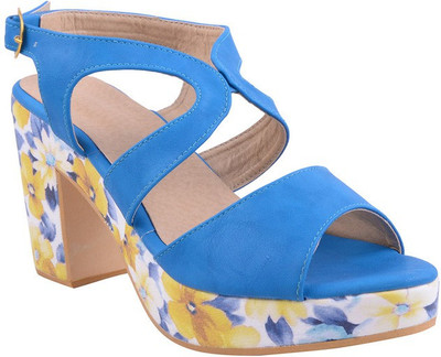 

Adorn Women Blue Heels