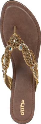 Glitz Women Beige Heels