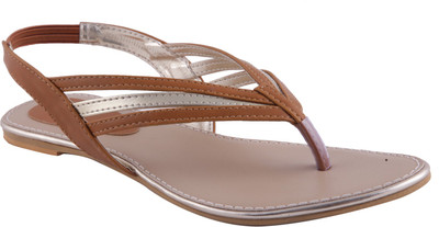 

Adorn Women Tan Flats