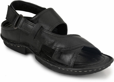 

Menfolks Men Black Sandals