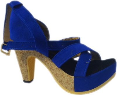 

Hedgehog Women Fancy Blue Heels