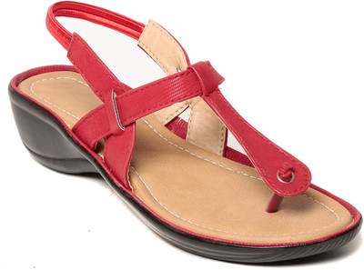 

Adorn Women Red Wedges