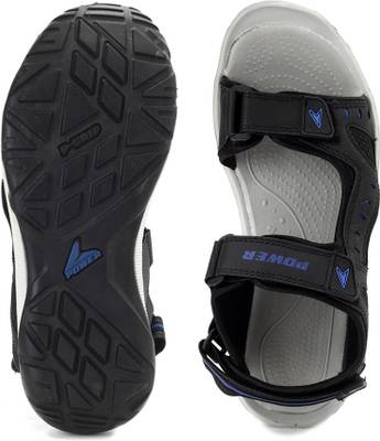 Power Men Black Sandals
