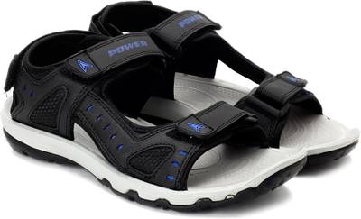 Power Men Black Sandals