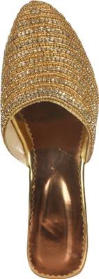 Freddys Women Gold Heels