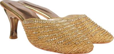 Freddys Women Gold Heels
