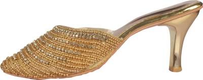 Freddys Women Gold Heels