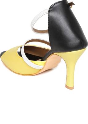 Dressberry Women Yellow Heels