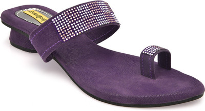 

Indirang Women Purple Flats